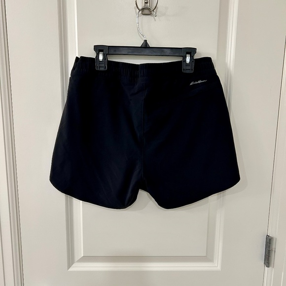 Eddie Bauer Black Women's Departure Amphib Shorts - Picture 4 of 9